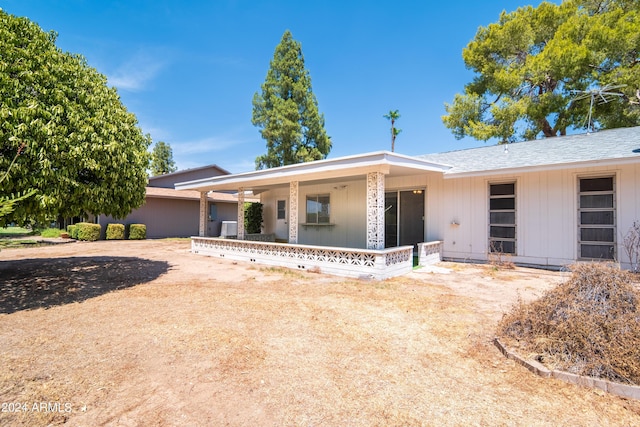 view of ranch-style house