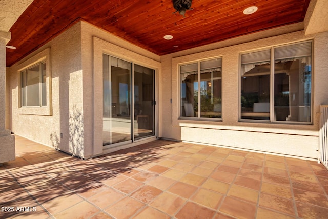 view of patio