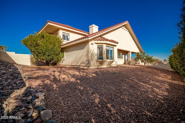 view of home's exterior