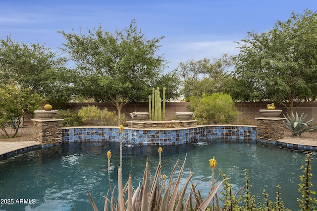 2727 S Balboa Dr, Gilbert, AZ 85295 - view of swimming pool with a fenced backyard