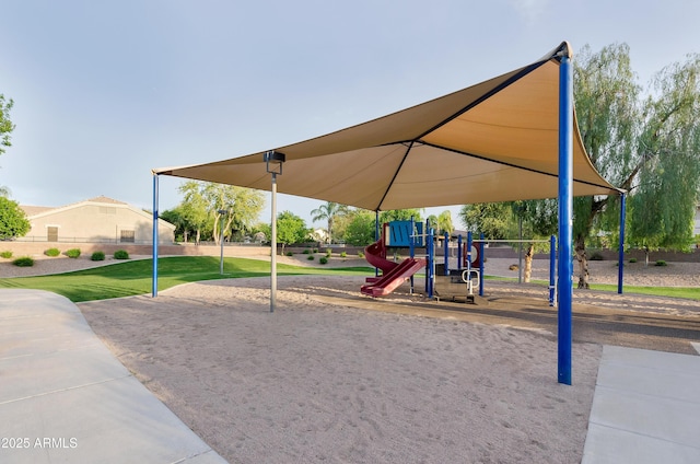 2727 S Balboa Dr, Gilbert, AZ 85295 - community jungle gym with fence