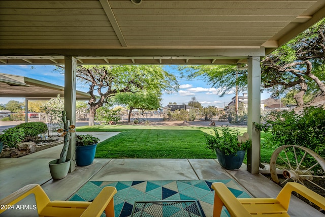 view of patio