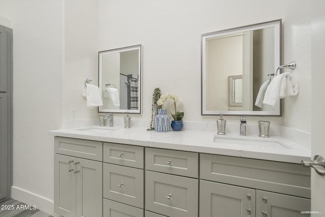 28437 N 112th Way, Scottsdale, AZ 85262 - bathroom with double vanity and a sink