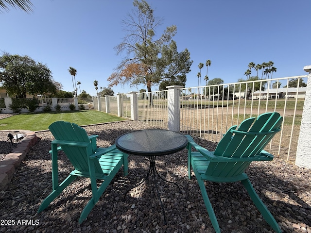 855 S Revolta Cir, Mesa, AZ 85208 - view of yard featuring fence