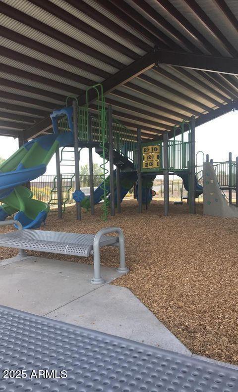 view of jungle gym