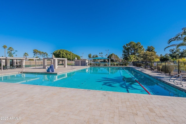 1331 W Baseline Rd Unit 360, Mesa, AZ 85202 - community pool featuring a patio
