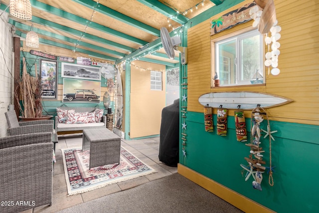 3643 E Friess Dr, Phoenix, AZ 85032 - misc room featuring wood walls