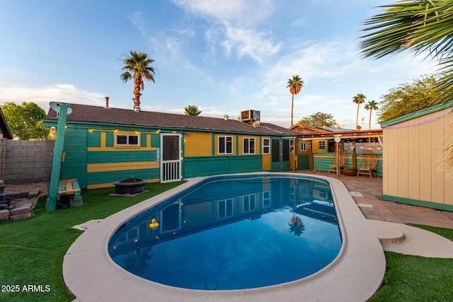 3643 E Friess Dr, Phoenix, AZ 85032 - view of pool featuring a patio area