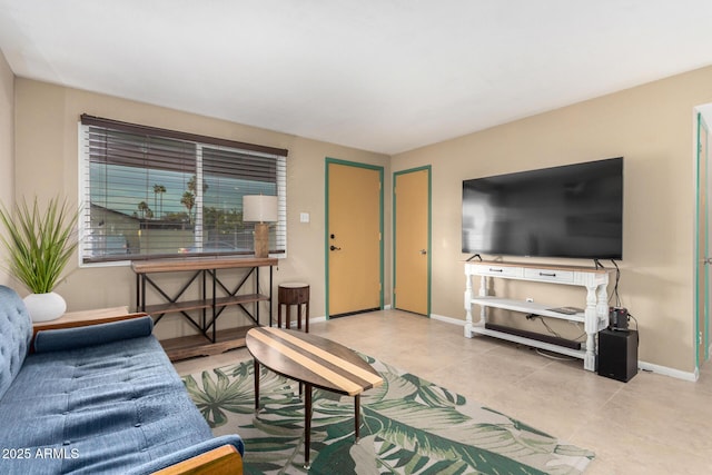 3643 E Friess Dr, Phoenix, AZ 85032 - living room with baseboards and tile patterned flooring