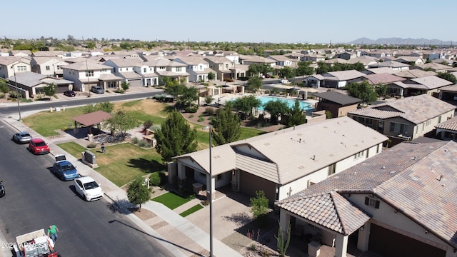 birds eye view of property featuring a residential view