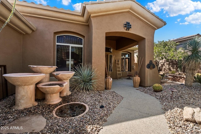 41910 N Long Cove Way, Anthem, AZ 85086 - entrance to property featuring a patio area and fence