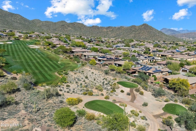 41910 N Long Cove Way, Anthem, AZ 85086 - bird's eye view featuring a mountain view and a residential view