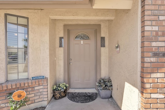 3046 E Dover St, Mesa, AZ 85213 - property entrance featuring stucco siding