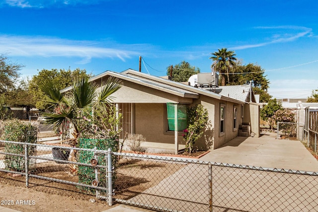 view of ranch-style home