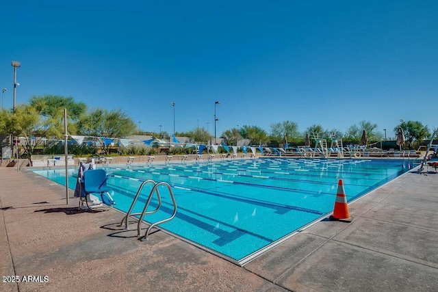 community pool featuring a patio