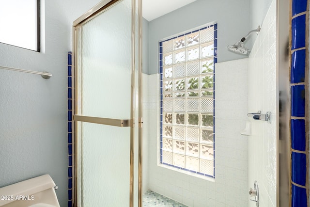 12811 N 44th Dr, Glendale, AZ 85304 - bathroom featuring an enclosed shower and toilet