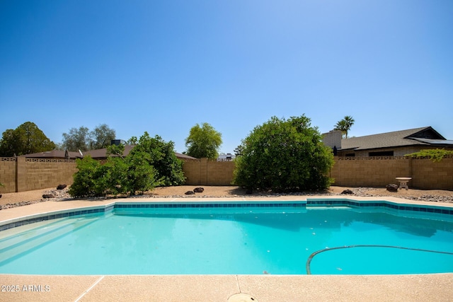 12811 N 44th Dr, Glendale, AZ 85304 - view of pool with a fenced backyard
