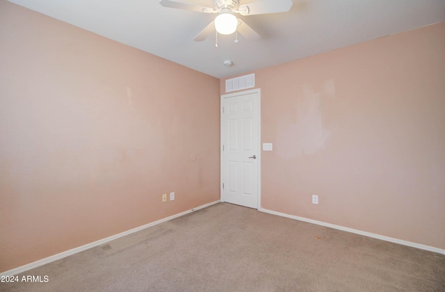 5659 S 239th Dr, Buckeye, AZ 85326 - carpeted spare room with baseboards and visible vents