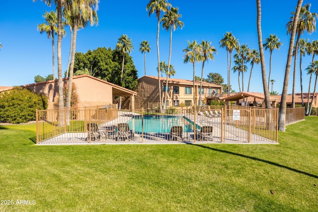 16233 E Rosetta Dr Unit 47, Fountain Hills, AZ 85268 - community pool with a patio area