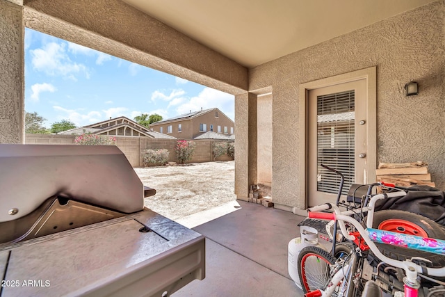 16917 W Sonora St, Goodyear, AZ 85338 - fenced backyard featuring a patio area and grilling area