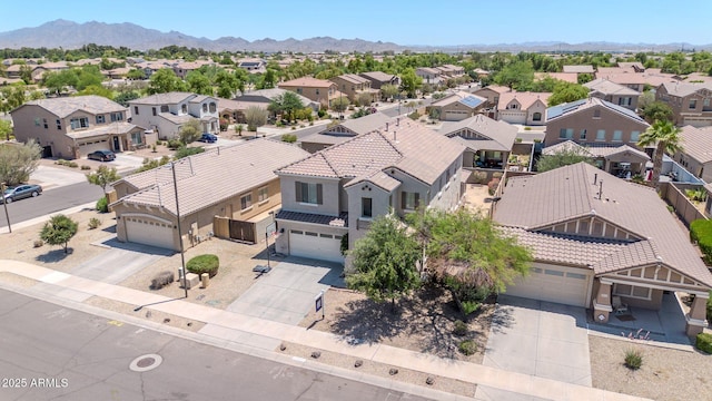 16917 W Sonora St, Goodyear, AZ 85338 - aerial view of residential area featuring a mountainous background
