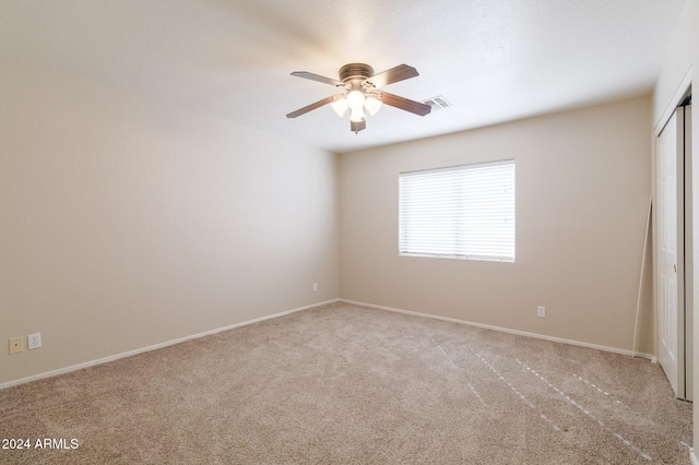 16847 S 13th Way, Phoenix, AZ 85048 - carpeted spare room with ceiling fan and baseboards