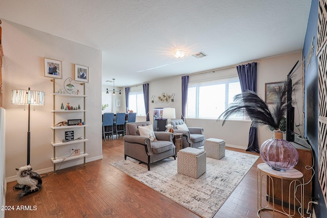 14586 W Columbus Ave, Goodyear, AZ 85395 - living area with wood finished floors and baseboards