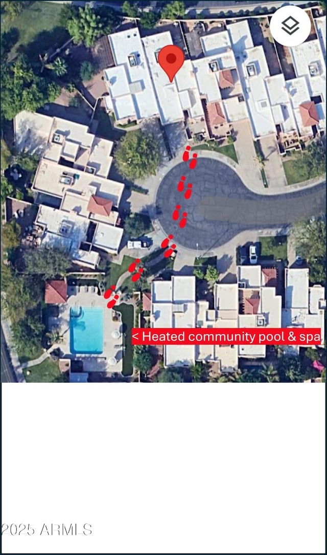 5756 N 78th Pl, Scottsdale, AZ 85250 - aerial view of property's location