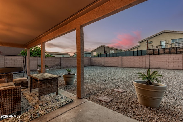 12376 W Hazelwood St, Avondale, AZ 85392 - view of patio / terrace featuring a fenced backyard