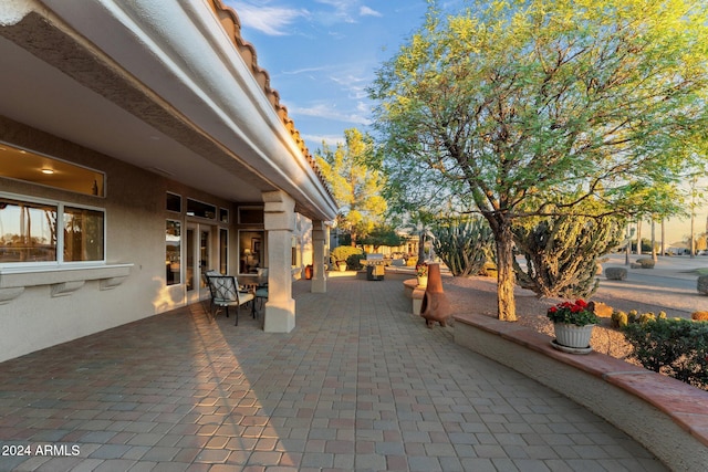 view of patio