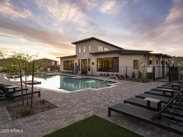 2121 W Sonoran Desert Dr Unit 43, Phoenix, AZ 85085 - community pool with a patio and fence