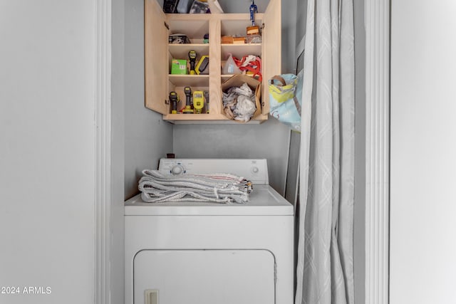 view of laundry room