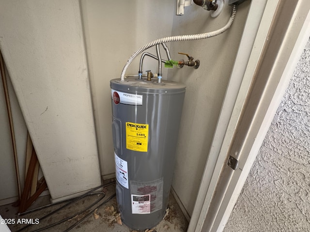 1941 S Pierpont Dr Unit 1043, Mesa, AZ 85206 - utility room featuring water heater