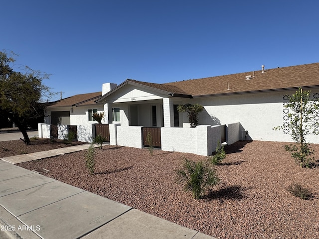 view of ranch-style house