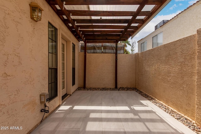 8540 N Central Ave Unit 6, Phoenix, AZ 85020 - view of patio with a pergola