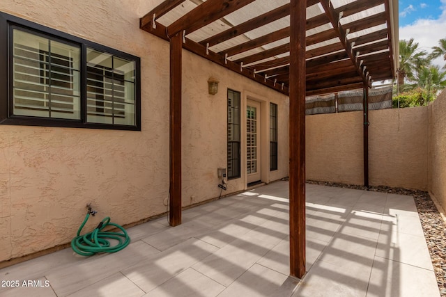 8540 N Central Ave Unit 6, Phoenix, AZ 85020 - view of patio / terrace with a pergola