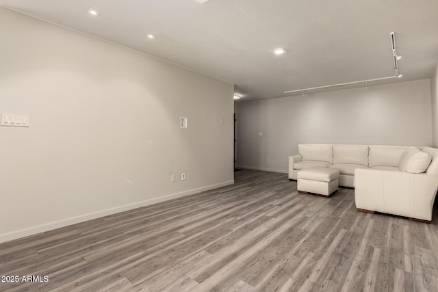 8540 N Central Ave Unit 6, Phoenix, AZ 85020 - living room featuring light wood-style floors and recessed lighting