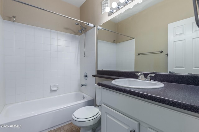 4465 E Paradise Village Pkwy S Unit 1224, Phoenix, AZ 85032 - bathroom featuring vanity, shower / tub combination, and toilet