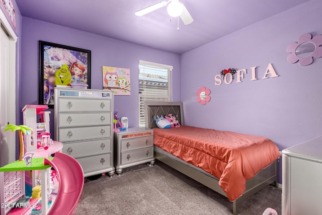 25539 W Gwen St, Buckeye, AZ 85326 - carpeted bedroom featuring ceiling fan