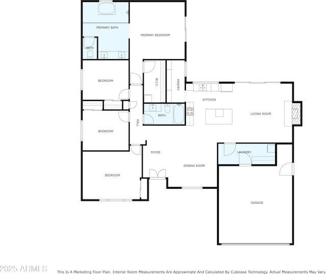 4842 E Surrey Ave, Scottsdale, AZ 85254 - view of home floor plan