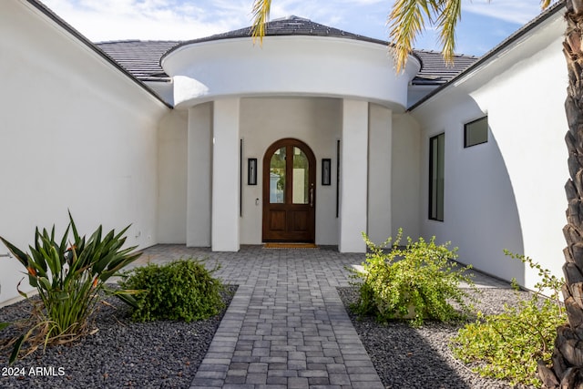 view of entrance to property