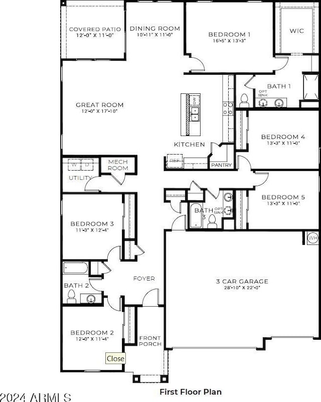 12473 E Bahia Ct, Florence, AZ 85132 - view of layout