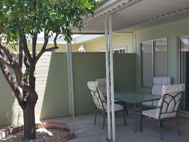 view of patio