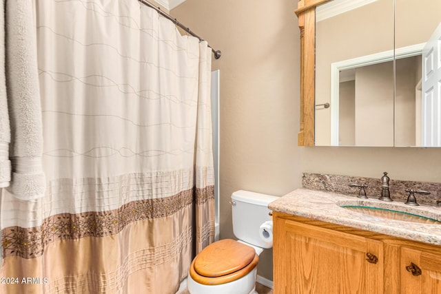 10902 E Silver Mine Rd, Gold Canyon, AZ 85118 - bathroom with vanity and toilet