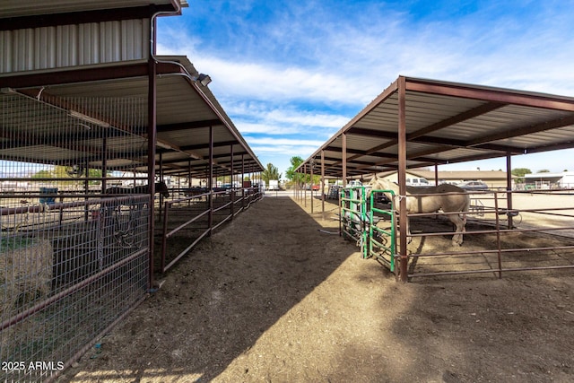 view of stable