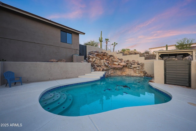 15261 E Golden Eagle Blvd, Fountain Hills, AZ 85268 - view of pool featuring a patio