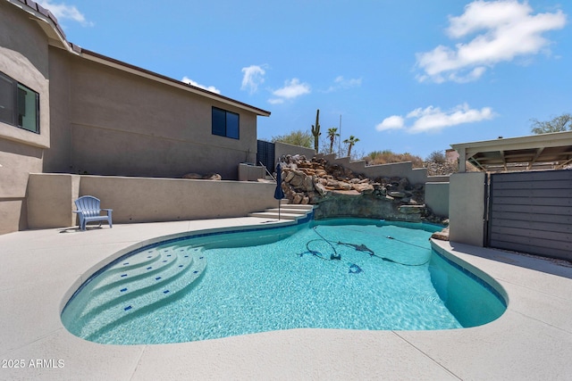 15261 E Golden Eagle Blvd, Fountain Hills, AZ 85268 - view of swimming pool featuring a patio area