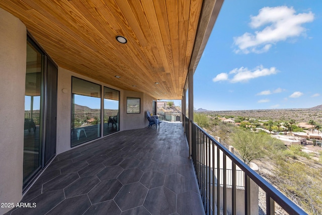 15261 E Golden Eagle Blvd, Fountain Hills, AZ 85268 - balcony with a mountain view