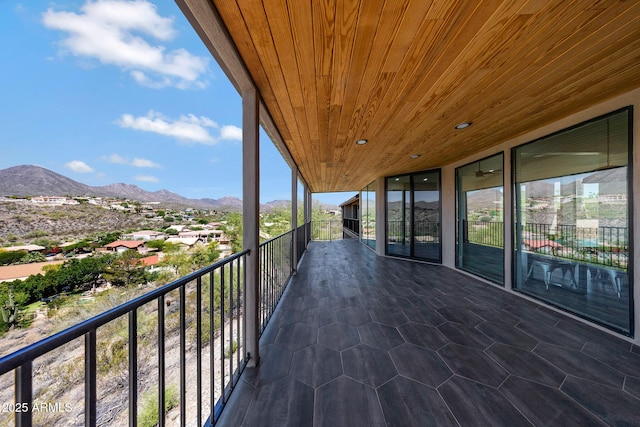 15261 E Golden Eagle Blvd, Fountain Hills, AZ 85268 - balcony featuring a mountain view