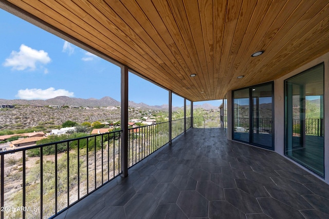 15261 E Golden Eagle Blvd, Fountain Hills, AZ 85268 - balcony with a mountain view